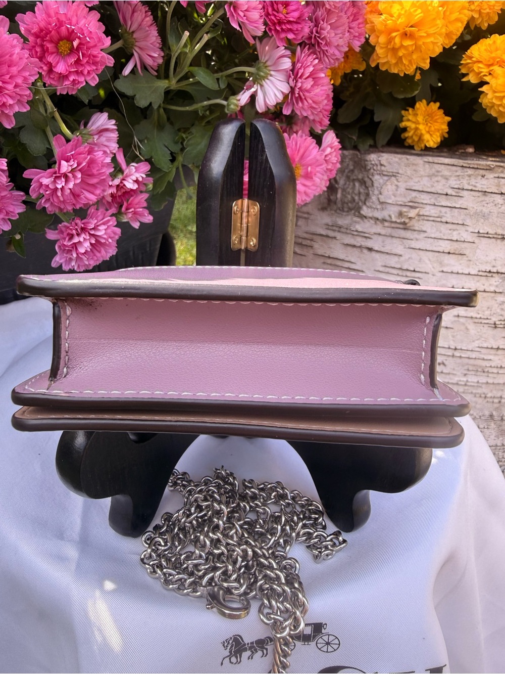 Coach Mini Wallet On Chain CAL70 - Picture 5 of 13
